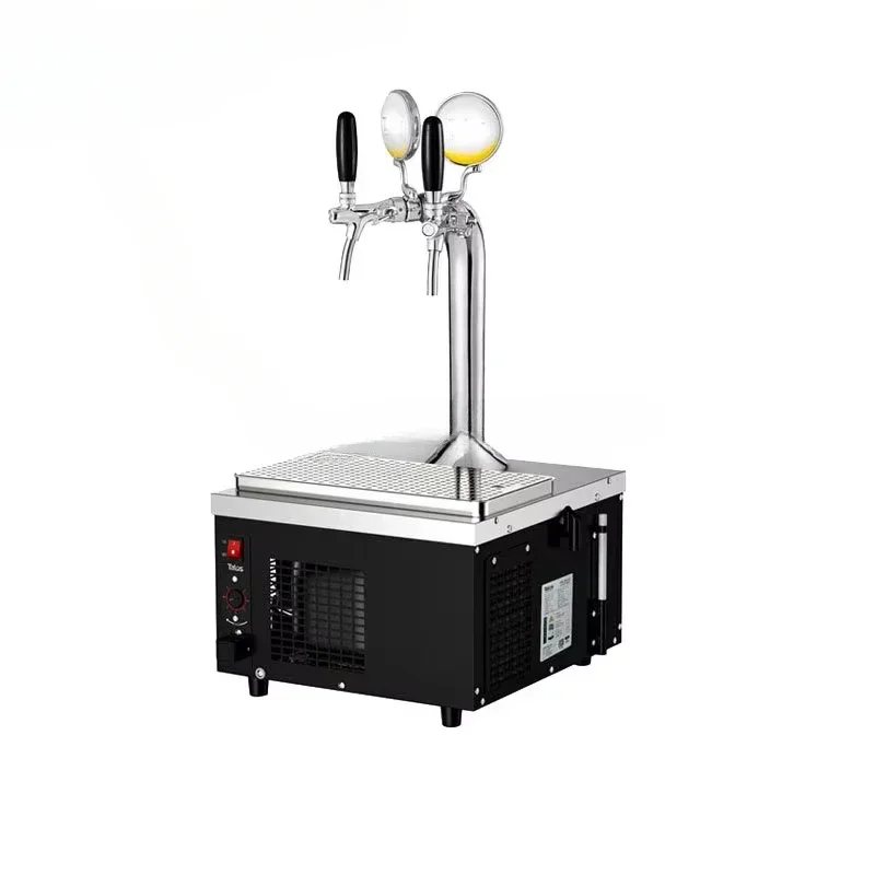 New Dual Method Desktop Beer Pump and Cooler with Drip Tray for Beer Cooler