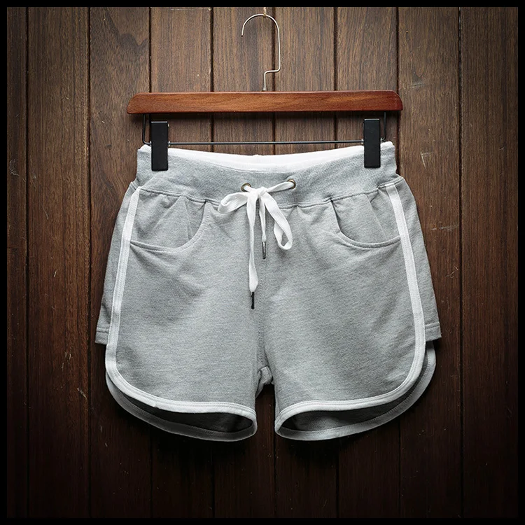 

Pure Cotton Spor orts Men's Trendy Ultra-ort Running Beachwear Breathable Comfortable Straight Leg Mid-Waist orts