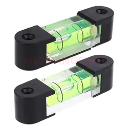 Magnetic Spirit Level Bubble Horizontal Bead Level Bubble For TV Rack Photo Frame Goods Shelf Measuring Tools