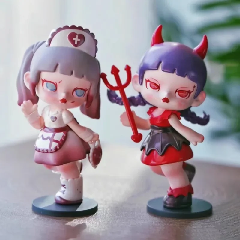 Anita Shining Star Series caja misteriosa Anime Pvc 100% figura Original colección modelo adornos de escritorio muñeca Juguetes