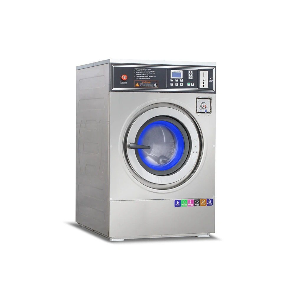 Flying Fish Commercial 25KG Coin Laundry Washing Machine for Hotel
