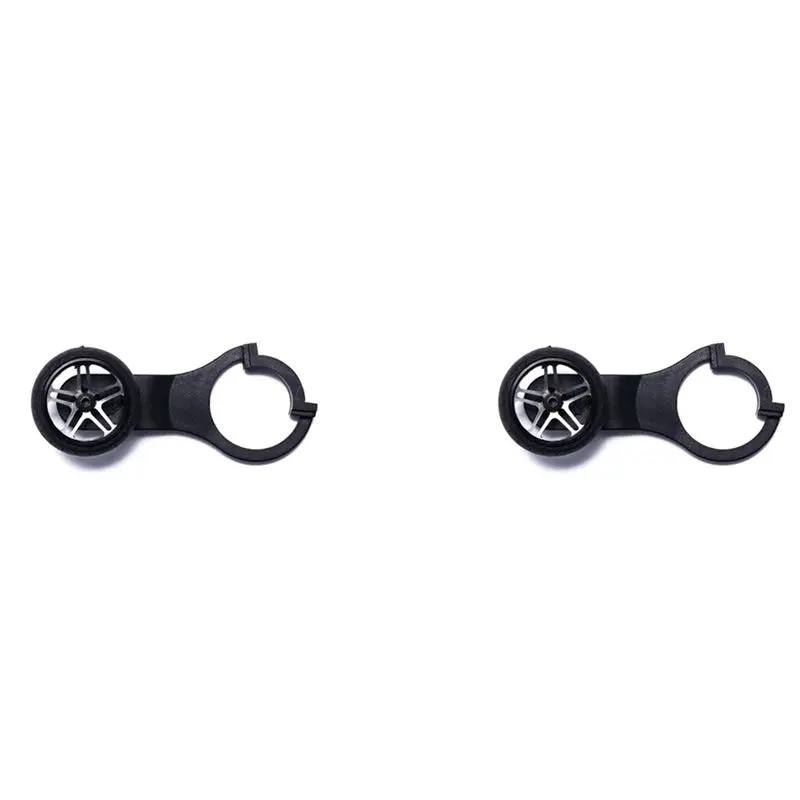 WOTT-2X One-Handed Control Adaptor Transmitter Steering Wheel For RC Car Traxxas TQI Remote Controller TRX4 Slash Summit,2