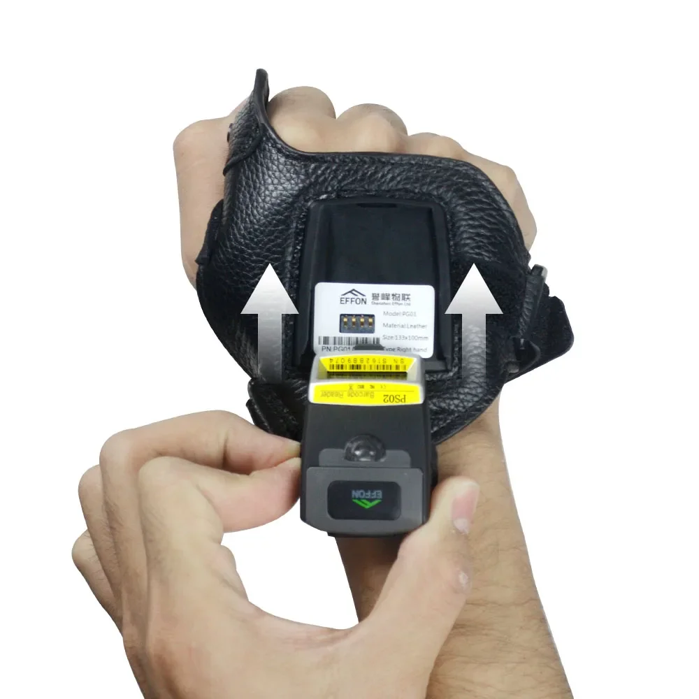 Glove Barcode Scanner Wireless Barcode Reader 1d 2D bluetooth