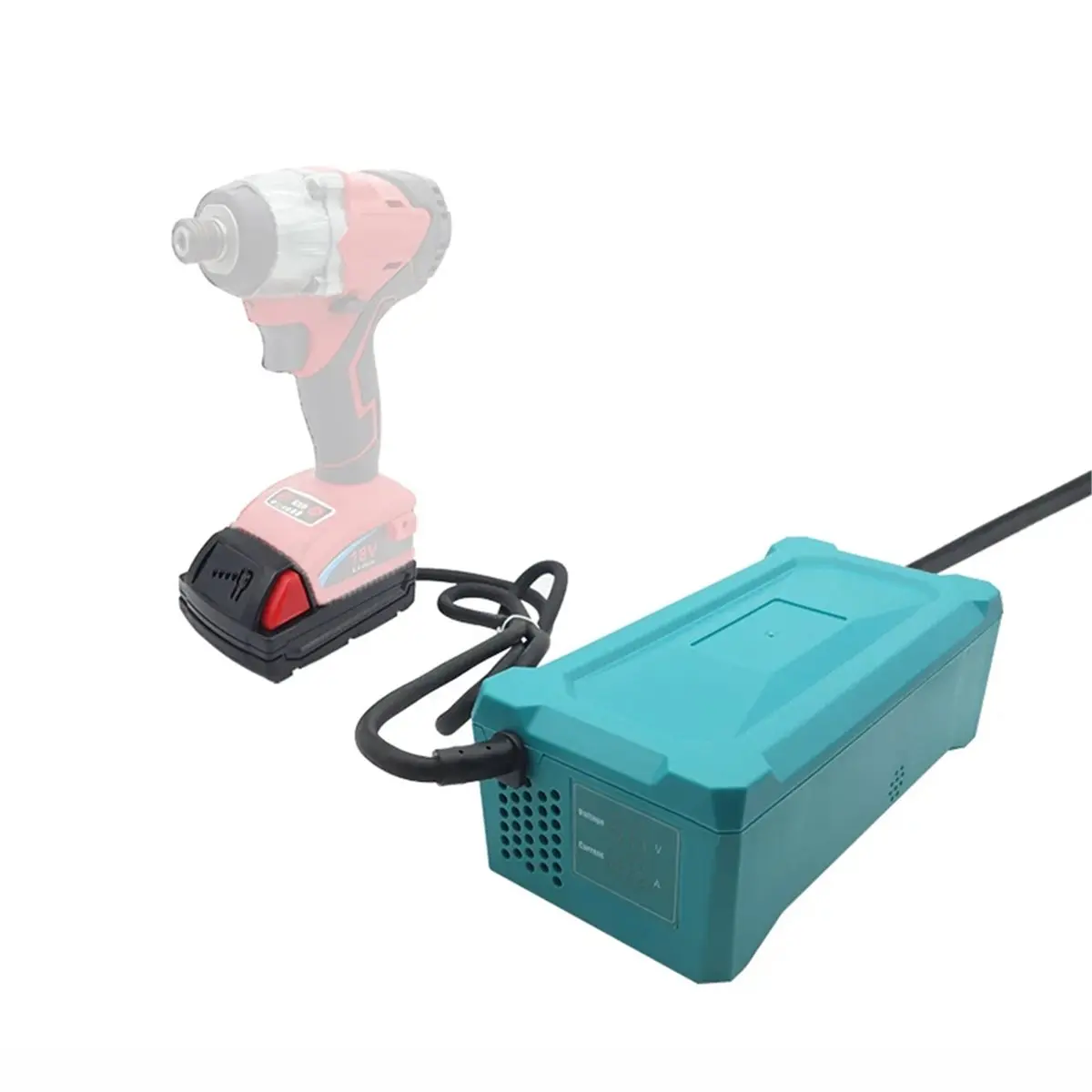 1100W AC 220V DC 18V 20V Power Supply Converter Adapter for Milwaukee 18V for M18 Lithium Battery To