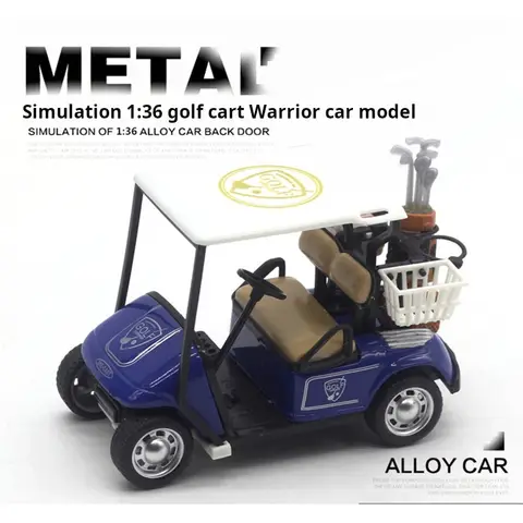 1:36 Golfbollsbilmodell i legering, dragbil i legering, ny dekoration, pedagogisk samling av leksaker för barn 12 best sales VW Golf 4 Miniatyr - №4