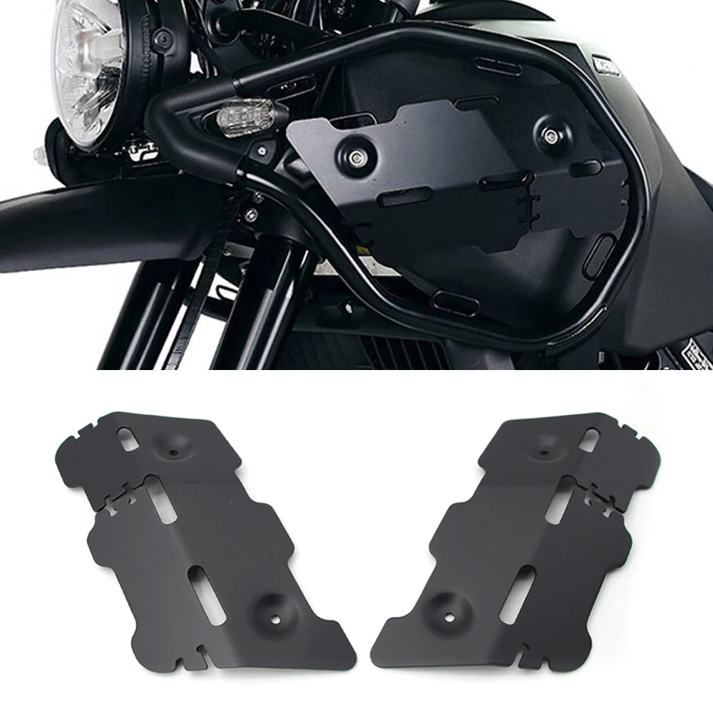 

Himalayan 450 Accessories Motorcycle CNC Aluminium Side Protection Crash Shield Covers For Royal HIMALAYAN450 Frame Bumper Guard