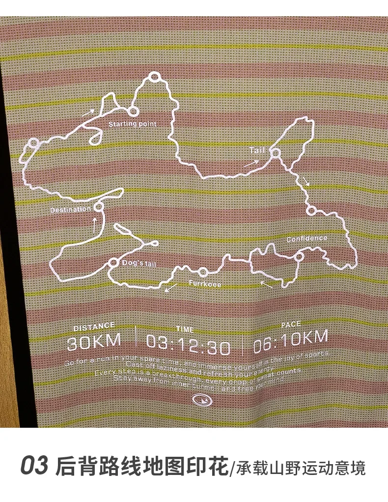 Unisex Gestreiftes Langarm-T-Shirt – UPF50+ Sonnenschutz & Schnelltrocknend mit Kontrastfarbener Reißverschlusstasche für Outdoor- & Freizeitkleidung – Detail 18