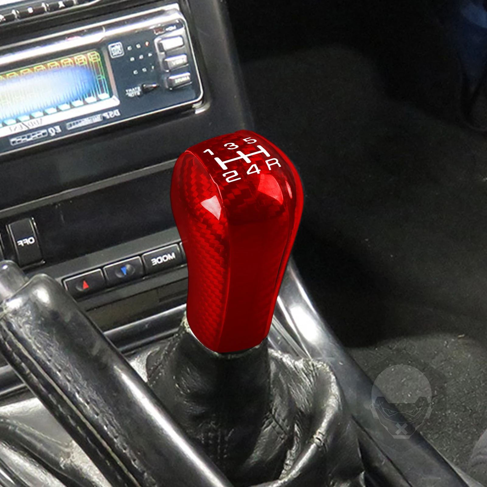 

For NISSAN GTR R34 /R33 /R32 1994-2002 Interior Gear Shift Head Knob Cover Side Trim Cap Sticker