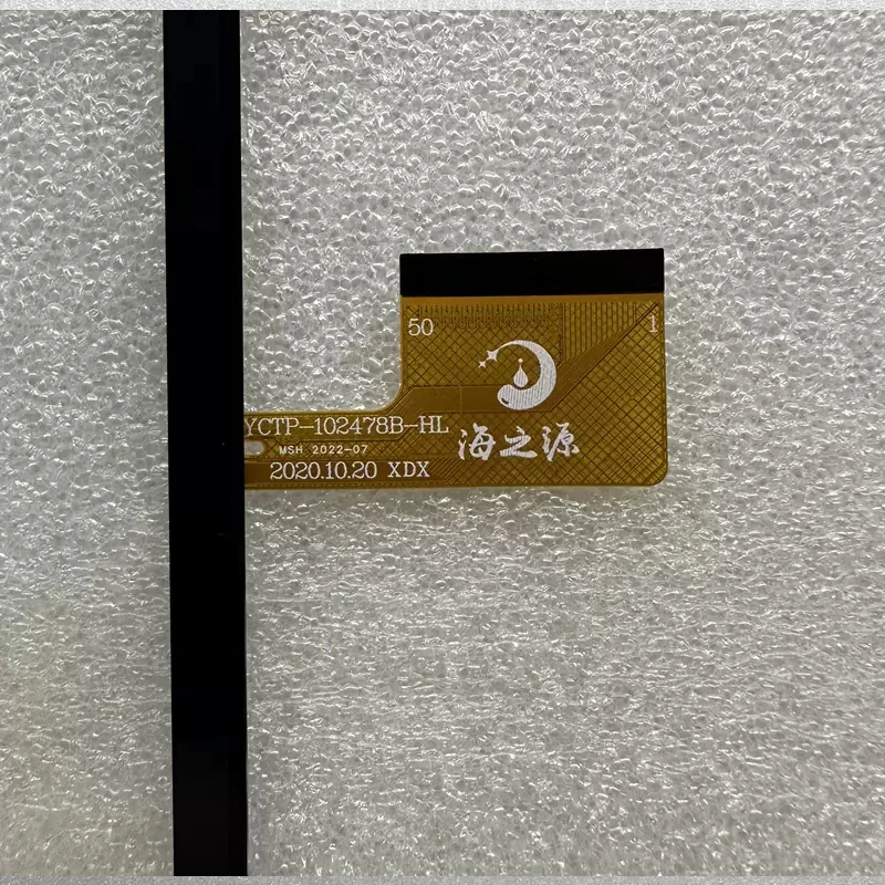 10.1 Inch Compatible HZYCTP-102478B-HL Capacitive Touch Screen Digitizer Sensor Exterior Panel Replacement Phablet Multitouch