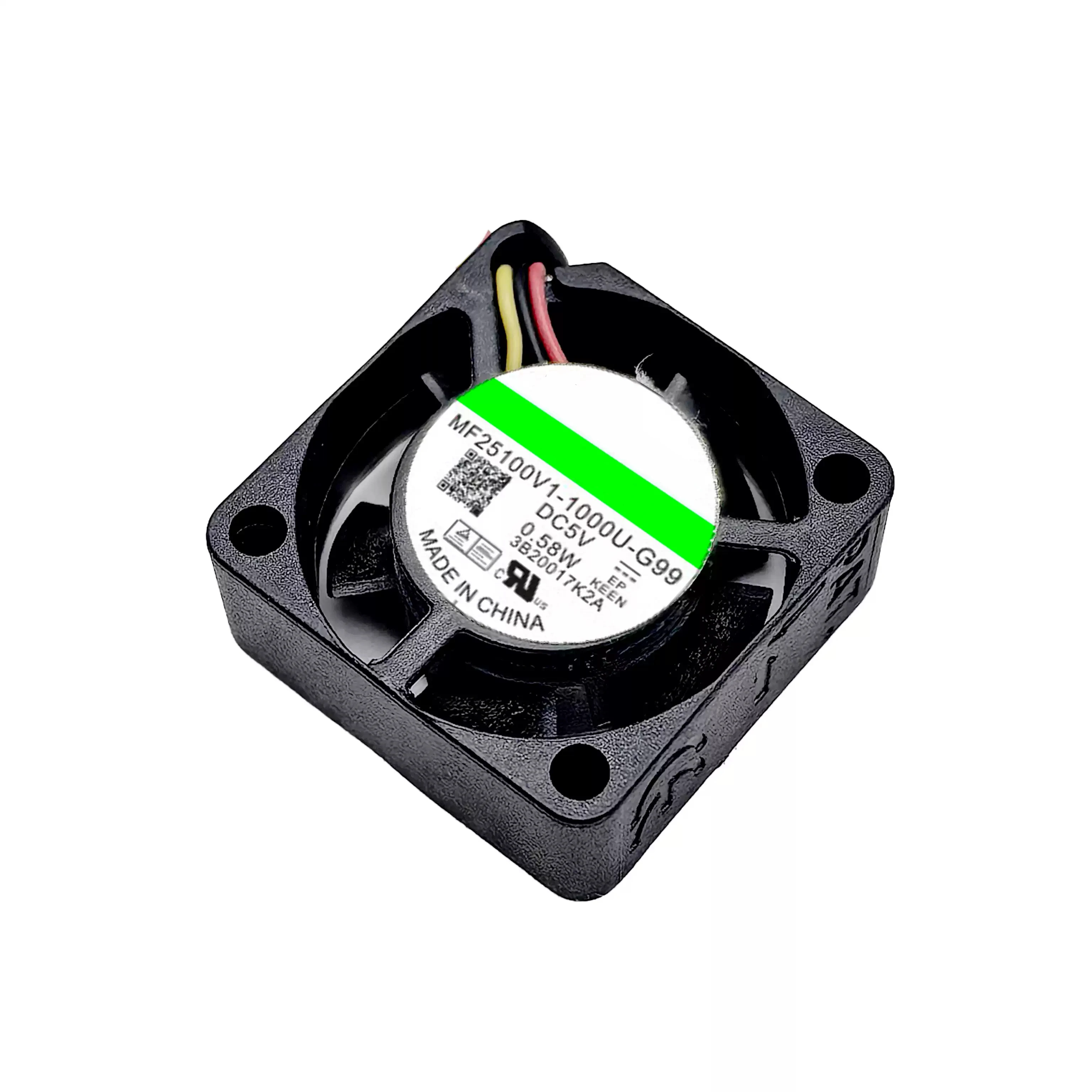 Cooling Fan MF25100V1-1000U-G99 DC 5V 0.58W 13000 2510 25x25x10mm