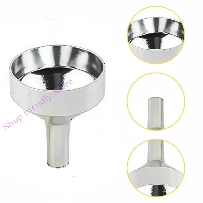 3 Pcs Metal Funnel Liquid Transfer Funnel Funnel for Liquids Cosmetics