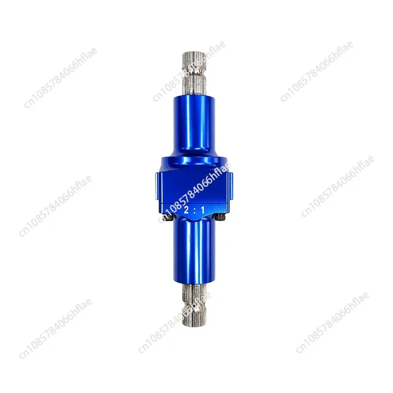 2:1 Ratio 36 Slot 3/4 Inch Blue Aluminum Steering Quick Release Booster Compact Racing Replacement Accessories