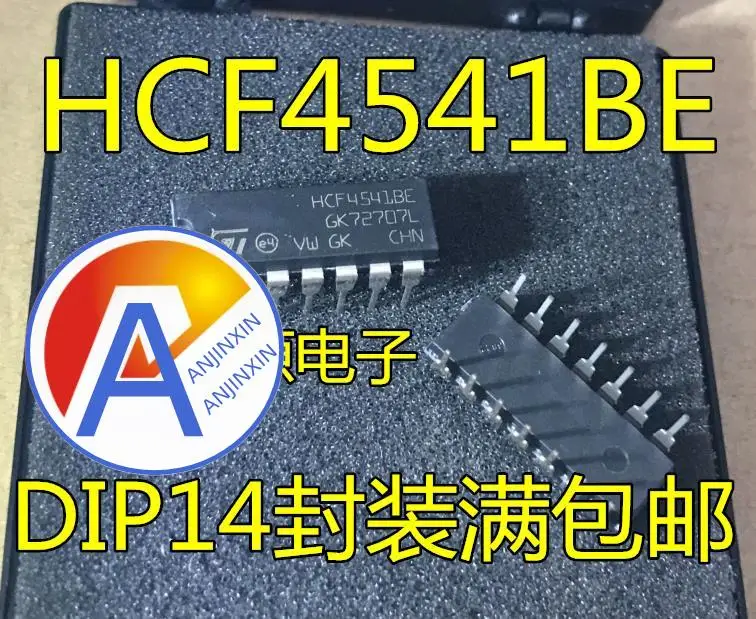 

10pcs 100% orginal new HCF4541 HCF4541BE HCF4541BEY DIP14