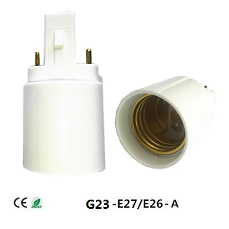 

Holder To E27 Light Bulb Socket Adapter E27 Base Converter For Home Office Mall Two Prong Lamp Base Socket Converter Lamp