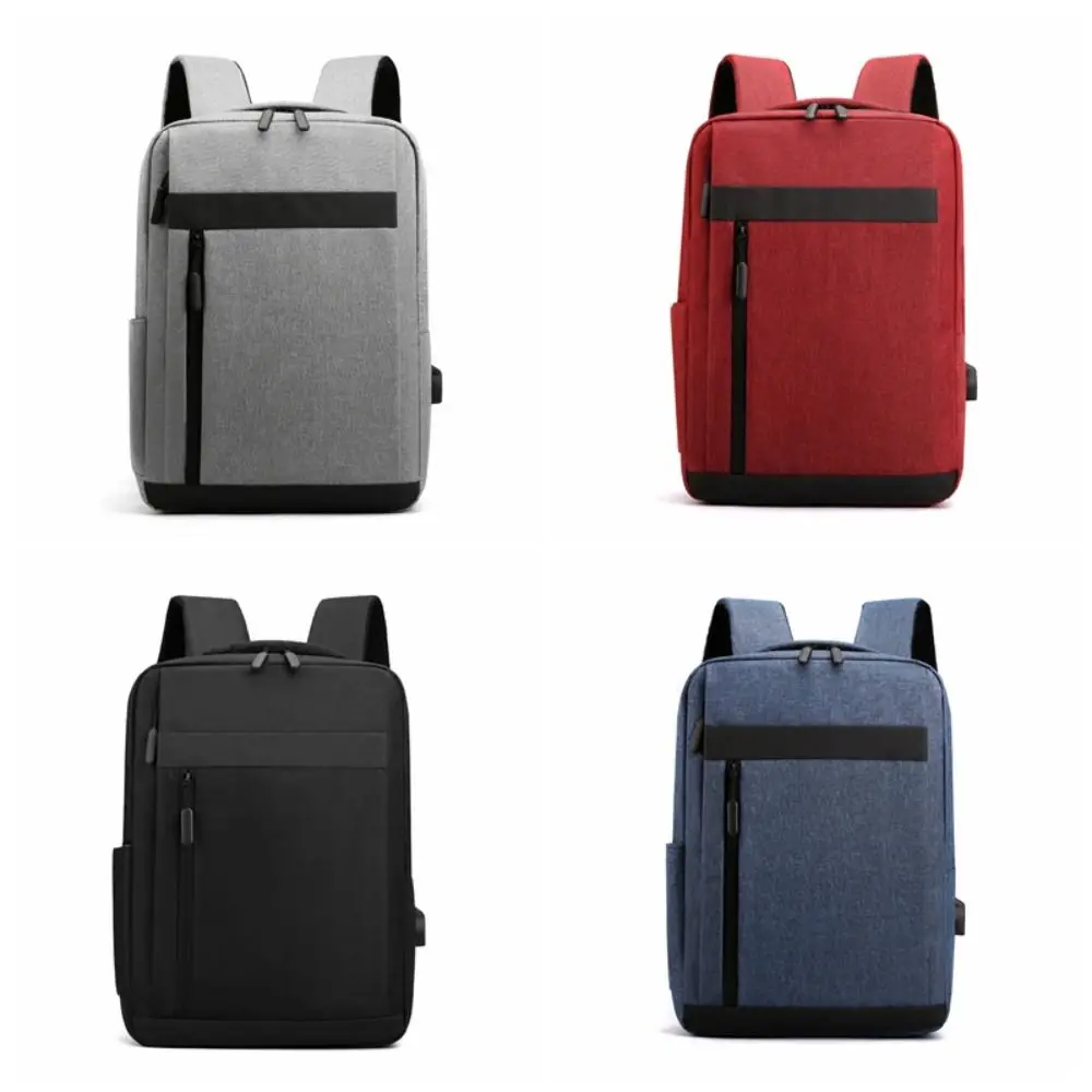 Portable Large Capacity Nylon Backpack Canvas Student Student Backpack Multipockets Handbag Laptop Shoulder Bag Travel