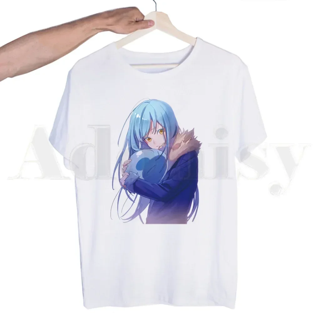 Rimuru Tempest That Time I Got Reincarnated As A Slime T-shirt for Men Short Sleeve T Shirt for Male White T Shirt Women Tees