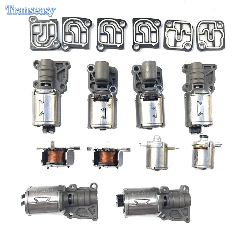 

10PCS DQ500 DL501 0B5 Transmission Solenoid Set With filter Suit For Audi A4 A6 A7 Q5 7-Speed
