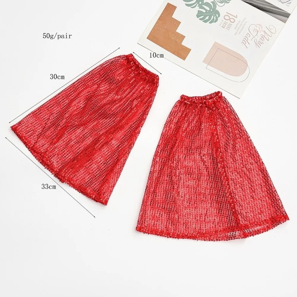 Nouveau Jambières à paillettes scintillantes manches de jambe élégantes Punk Hip Hop Cosplay Performance accessoire fête