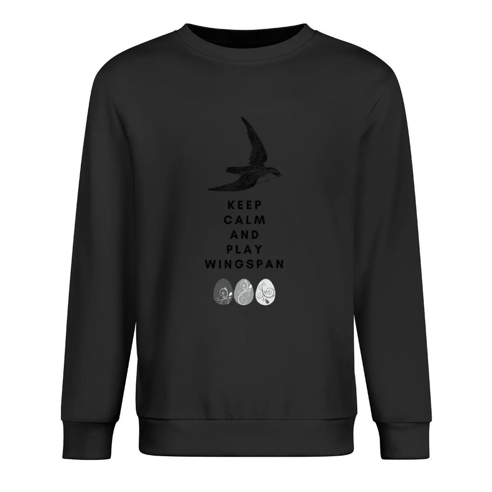 

Keep calm and play wingspan Pullover tracksuit men fashion men men's sweat-shirt set men's clothing sweatshirt men