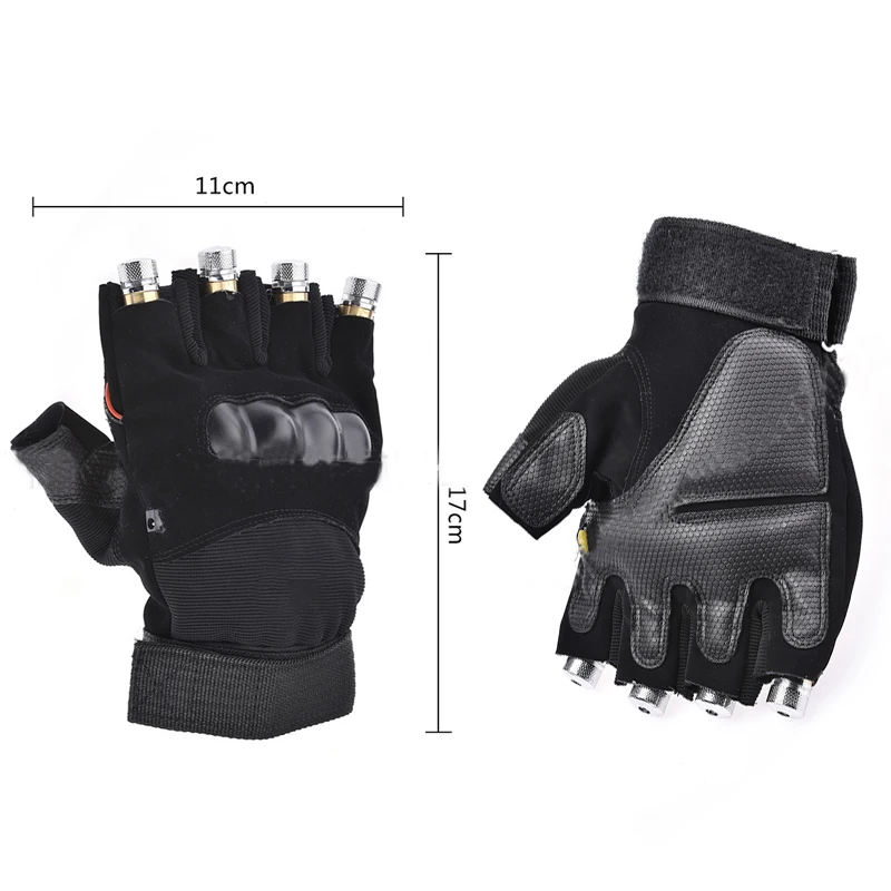 4Pcs Head Purple Laser Glove Stage Laser Gloves Event Dancer Decoration LED Light Performance Suppliers