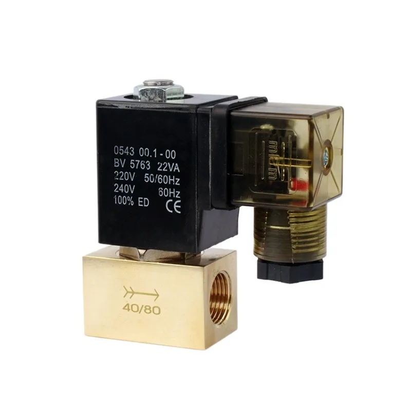 FOR JT22-02 Small Two-position Two-way High-voltage Electromagnetic Switch Normally Closed Voltage 8MpaAC220VDC24V