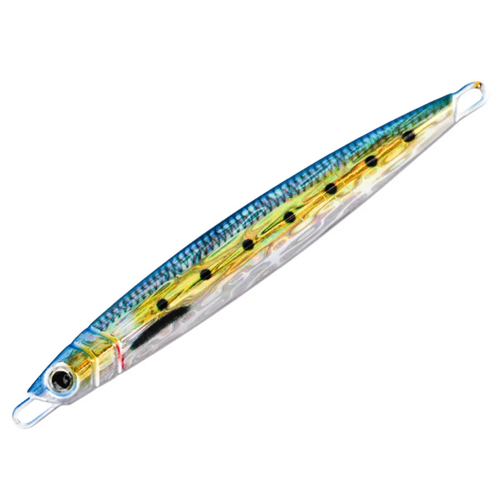 Luminous Iron Plate Metal Fishing Lure Fast Sinking And Slow Shaking Hard Bait Wobblers for Saltwater Offshore Fishing