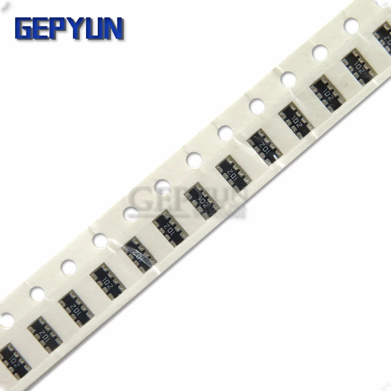 100pcs 0603 2*4 8P4R 2*4P 5% Network Resistor SMD array 2K 2.2K 4.7K 10K 22K 47K 100K 1M 1 10 100 220 470 ohm 0 ohm ~ 910K