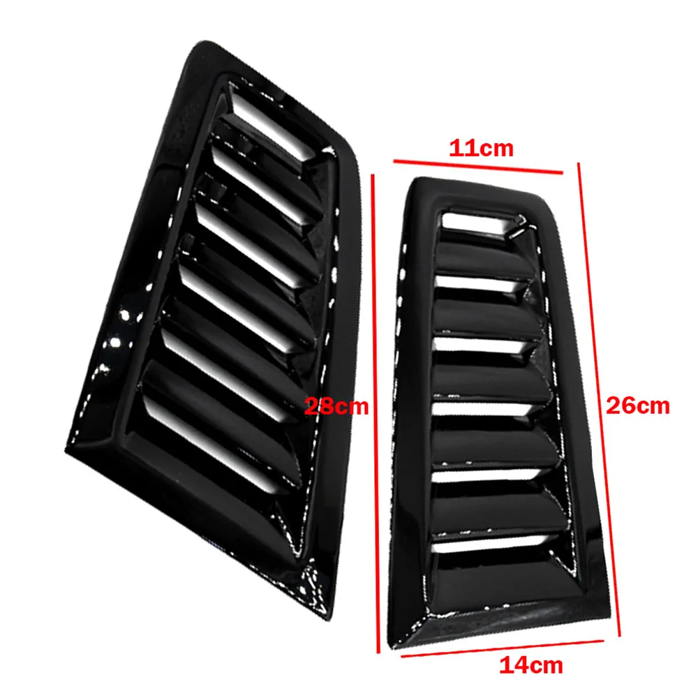 RS Style Car Front Engine Hood Bonnet Vents Hood Air Outlet For Ford Focus MK2 RS ST For Fiesta For Mondeo /Mustang Universal