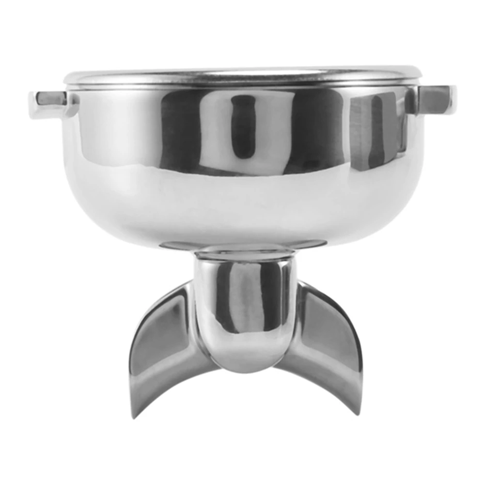 A74G-58MM Stainless Steel Coffee Machine Portafilter Holder Portafilter for Rocket/ Expobar Double Mouth/ E61/ FAEMA