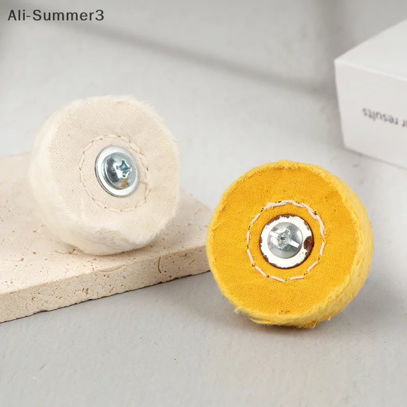 Polishing Wheel Cloth Buffing Wheel Bench Grinder Power Tool Accessories For Gold, Silver Jewelry Mirror Polish Pad