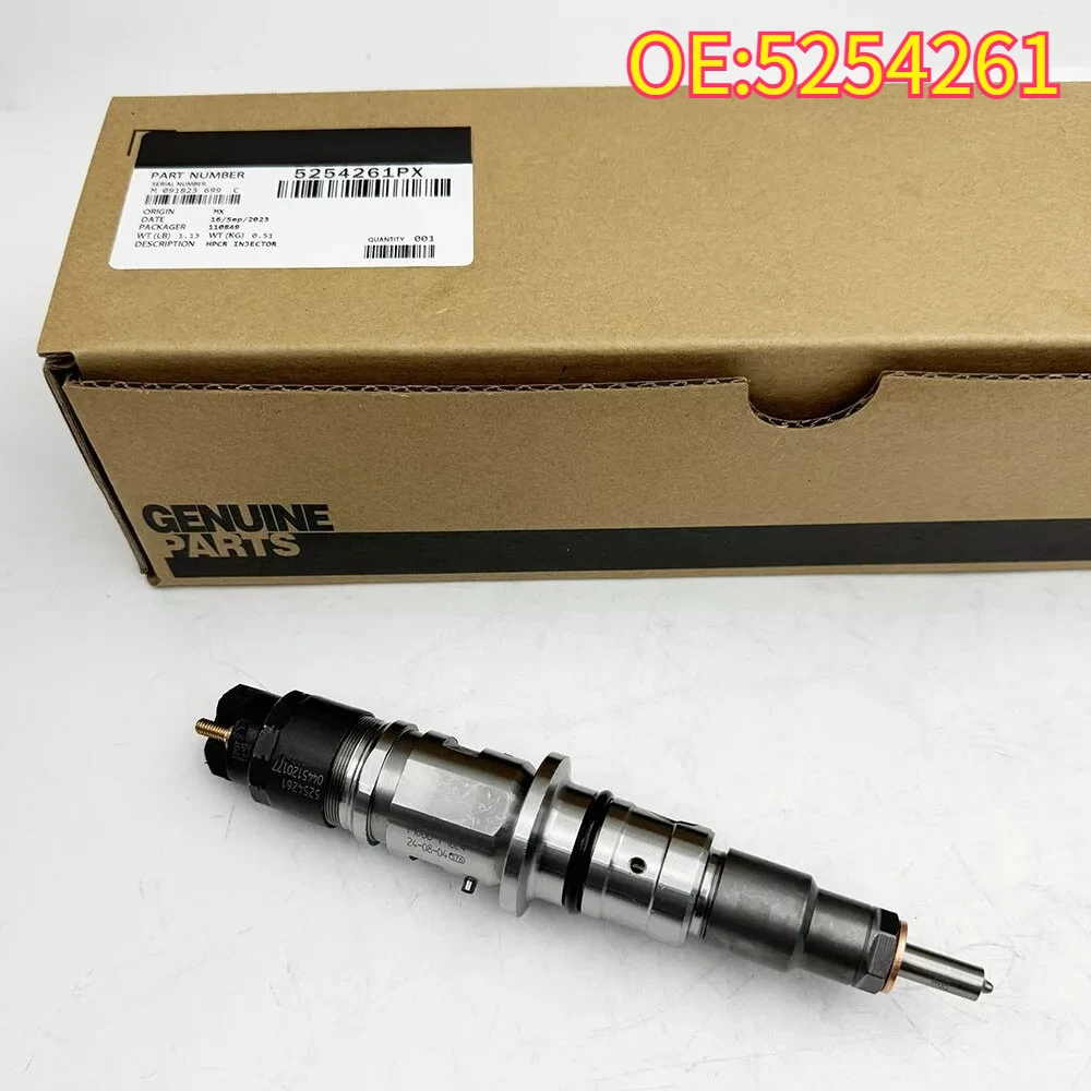

For 5254261 is geschikt voor Cummins QS4.5 QSB6.7 elektronische injectie common rail injector montage 0 445 120 177