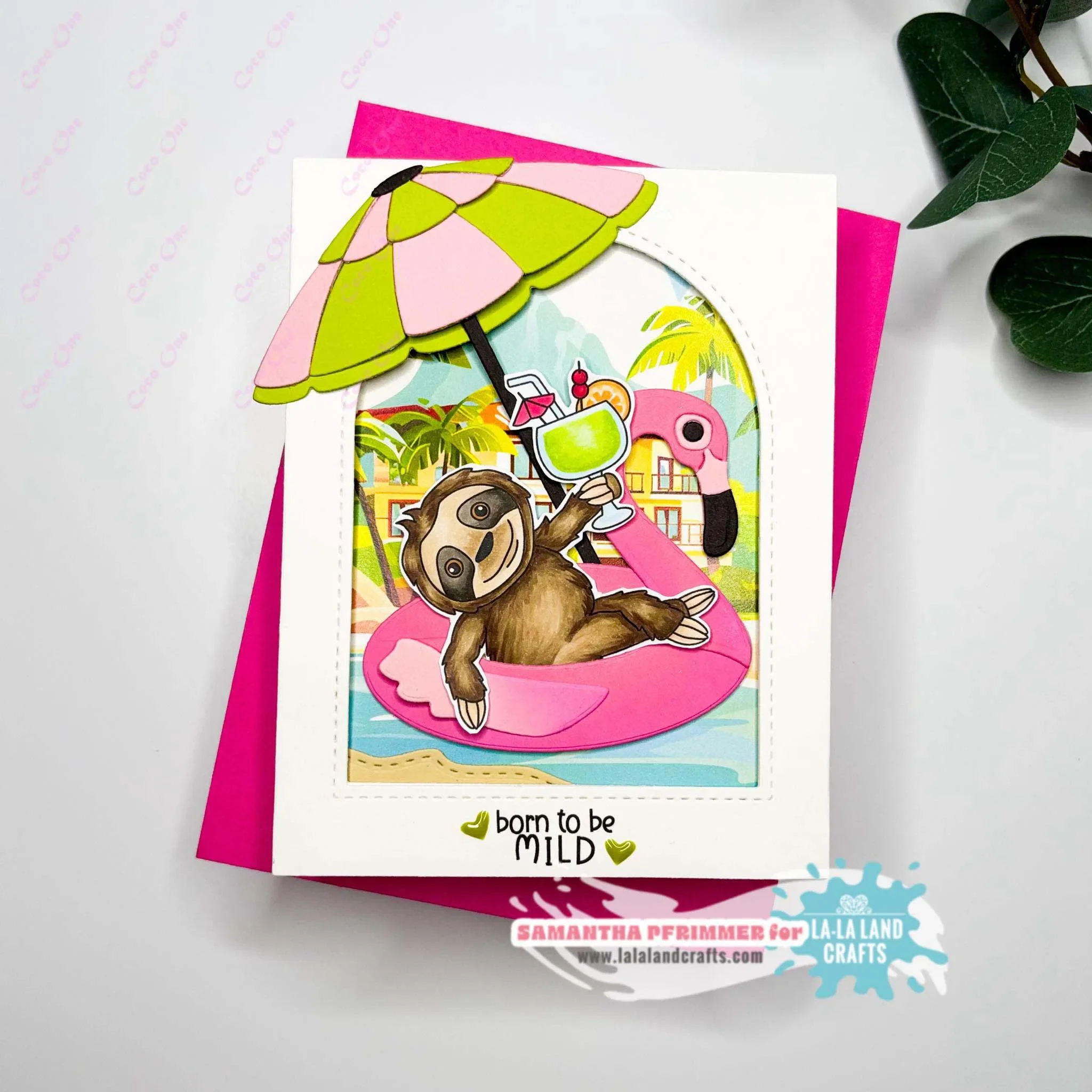 Pirate’s Treasure Standing Flamingo Leg Up   Cutting Dies Scrapbook Diary Decoration Stencil Embossing Template DIY Greeting