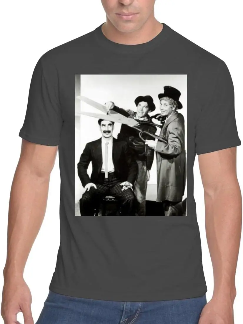 

The Marx Brothers - Men's Soft & Comfortable T-Shirt SFI #G311799 Men's and women's cotton short sleeves