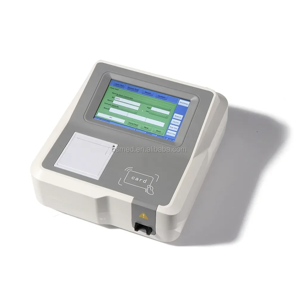 Bacteria Analysis System TSH TT3 TTS laboratory FIA analyzer POCT analyzer