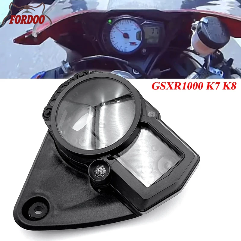 Motorcycle Speedometer Cover For Suzuki GSXR1000 gsx r GSX-R 1000 K7 K8 2007 2008 Tachometer Speedo Clock Instrument Case