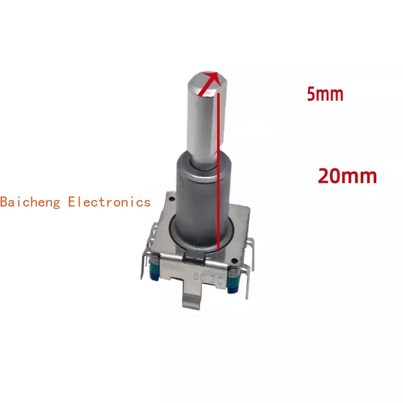 10 Stück EC11 Encoder 30 Festpunkt 15 Impulspotentiometer mit Schaltergrifflänge 20 mm