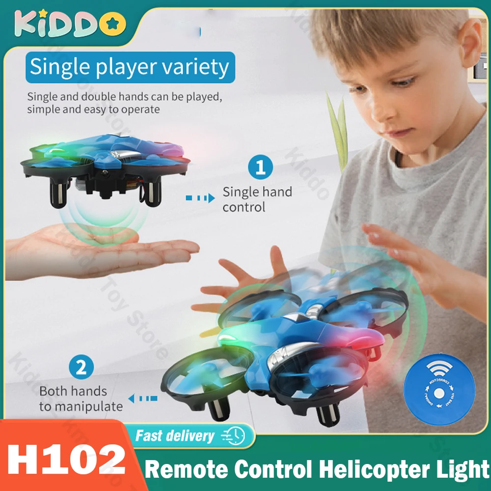 JJRC H102 Remote Control Helicopter Ship 3Modes 2.4G Quadcopter Boat Uav Rc Drone Light Throwing Rotary Kids Toys Christmasgift