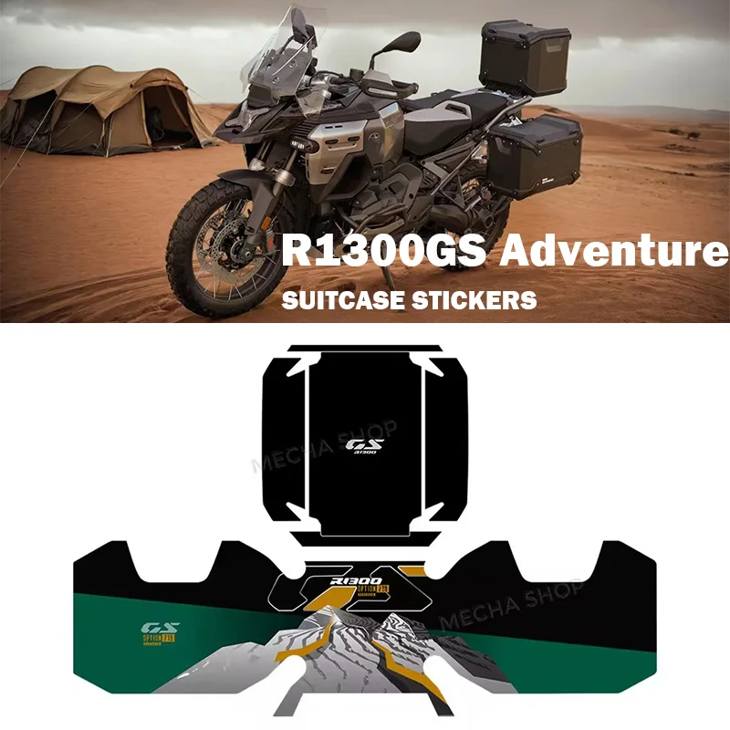 

Complete Suitcase Decals For R1300GS ADV GS 1300 Adventure 2024 2025 Motorcycle Suitcase Protection Sticker Kit