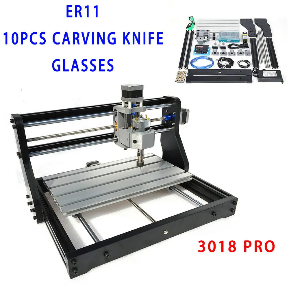 DIY 3-osiowy CNC3018 Pro CNC Router Kit Grawerka Znakowanie Cięcie