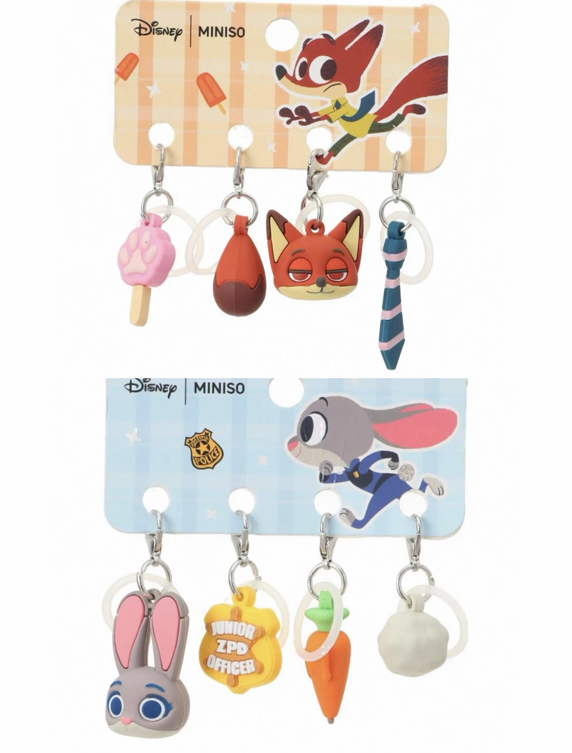 

Disney Zootopia 3D Alloy Keychain - Cute Animal Character Key Ring Charm for Bags, Backpacks - Perfect Gift for Kids, Adults