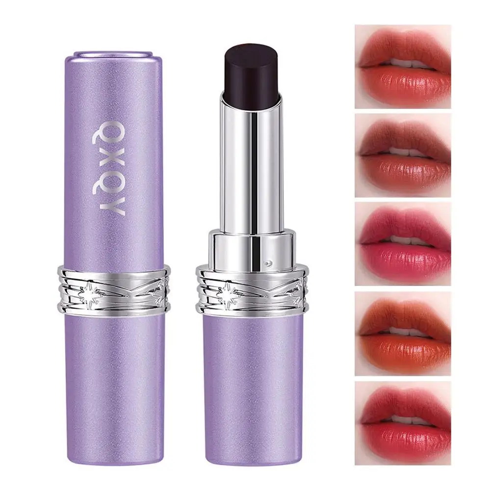 Velvet Matte Dark Magic Lipstick Long-Lasting Waterproof Lipstick Hydration Lip Gloss Nourishing Lightweight Smooth Essence Care