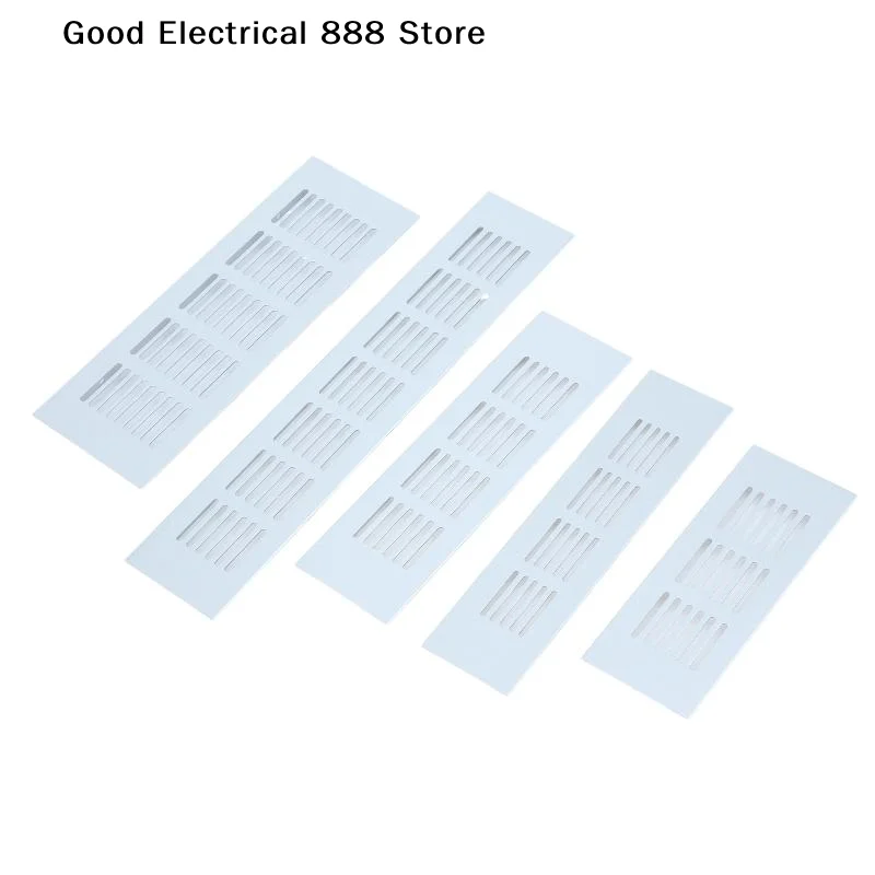 【G】Aluminum Alloy Ventilation Grilles Rectangular Air Vent Cover Heat Dissipation Vent Panel For Wardrobe Cabinet Furniture Door