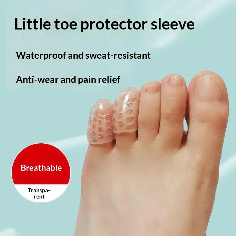 10/20/30 Pcs Silicone Toe Protectors Women High Heels Anti-Friction Dual Size Big & Little Toe Covers Pain Relieve.~