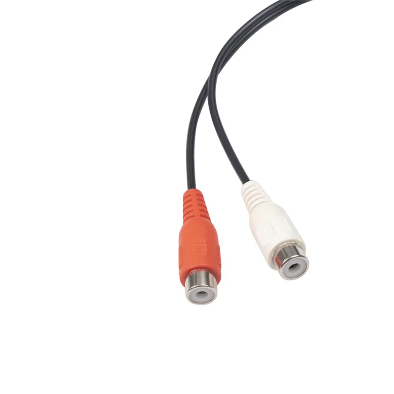 GZMO XLR To RCA Y Splitter Cable 3 Pin XLR Male To 2RCA Female Amplifier Mixing Plug AV Cable XLR To Dual RCA Cable 20Cm