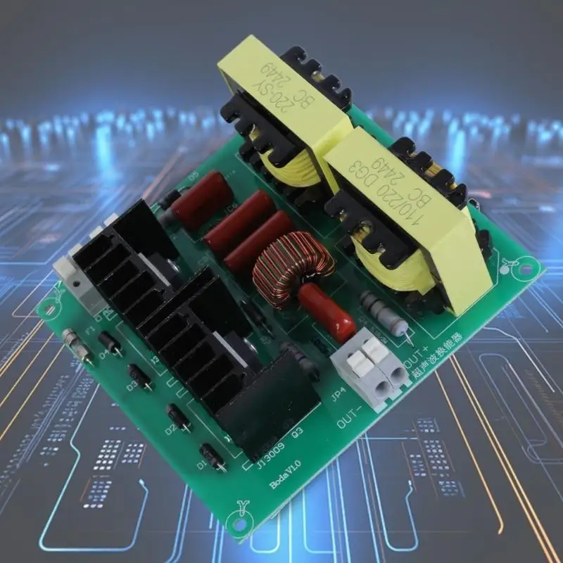 652F Multipurpose 220V Ultrasonic Cleaner PCB Driver Board with Transducers for Car Washing Machines