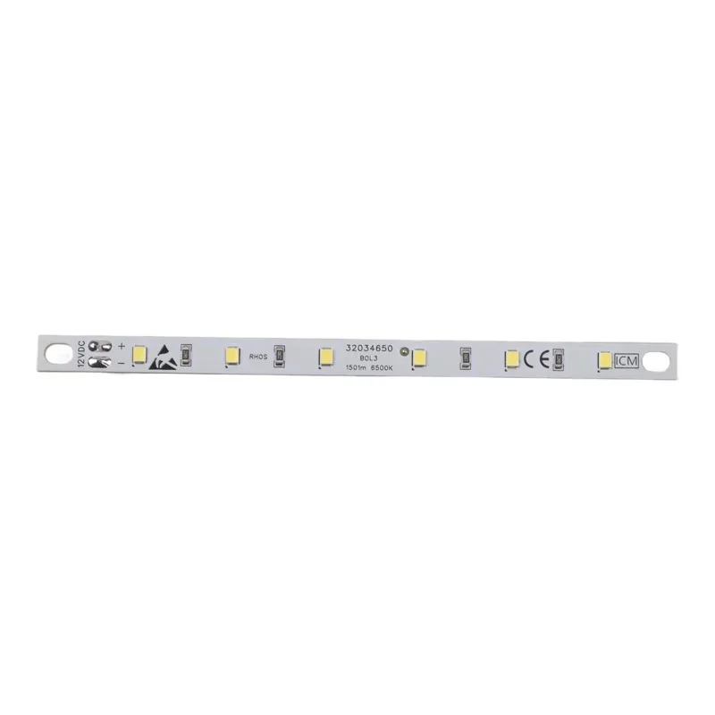 1pc LED Light Strip For Refrigerator 12V 6500K 32034650 Refrigerator Energy Efficient Eye Safe Household Power Appliance Parts