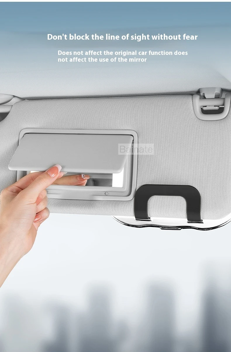 Tragbare Auto-Sonnenbrillenhalterung für Geely Galaxy EX2 EX5 EX5EM-i 2025 2026, Etui Brillenhalter Clip Box Auto-Brillenhalter – Detail 7
