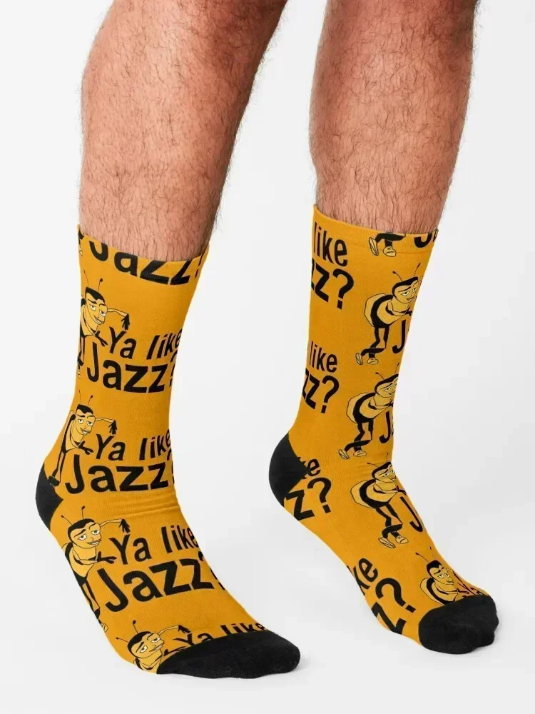 ya like jazz? Bee Movie Meme Socks Running shoes warm winter new in's Socks For Man Women's