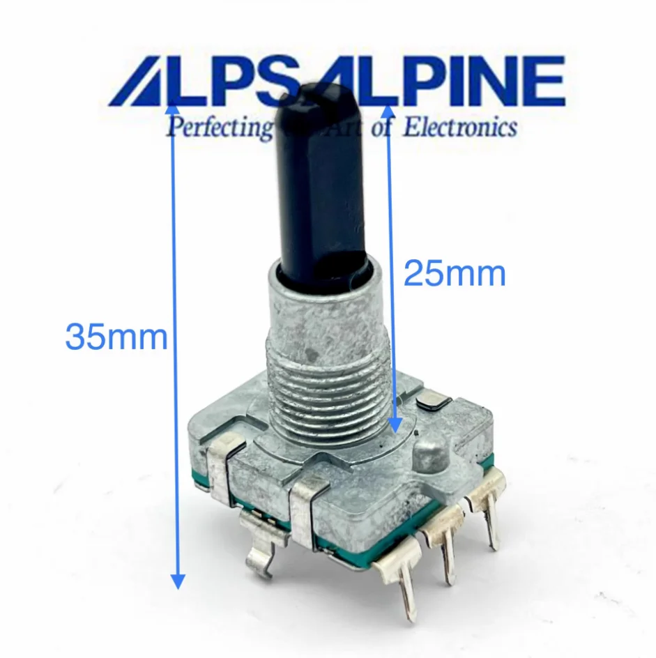 1 PCS Japanese ALPS Alpine EC16 encoder 24 pulse point non positioning shaft length 25MM digital potentiometer
