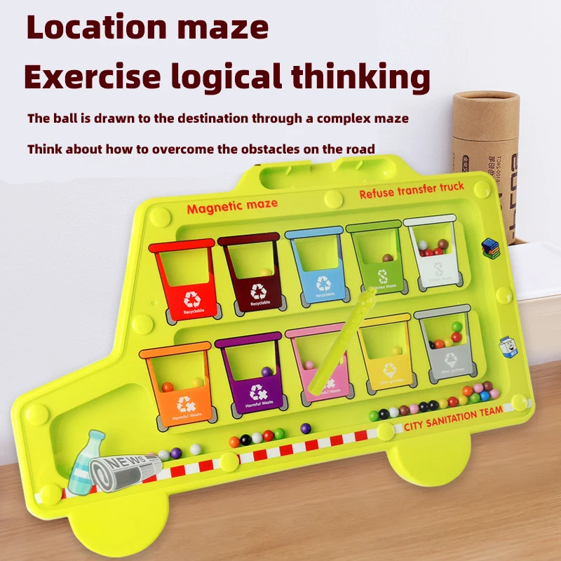 ألعاب مطرزة مغناطيسية لتدريب ذكاء وتركيز الأطفال، ألعاب مغناطيسية للأطفال لتحسين انتباههم #4